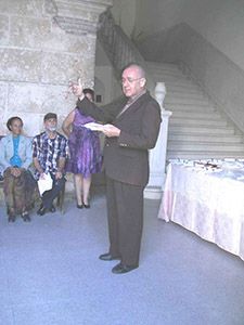 P. marciano en premiación